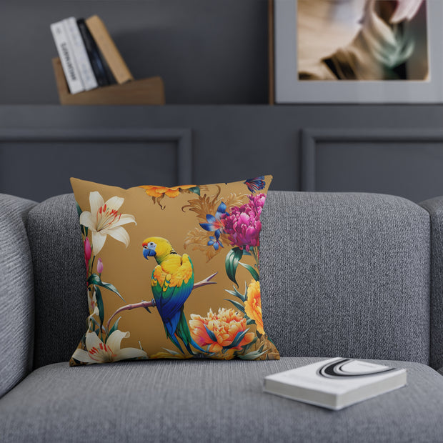 The Golden Garden Cushion