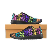 Black Korus Men's Sneakers (Model 020)