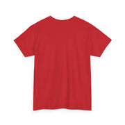 Red and Black Maori Design Mana Unisex Heavy Cotton Tee