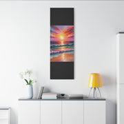 Beautiful Colorful Sunset Oils Classic Canvas