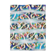 Microfiber Duvet Cover Ethnic Color Koru