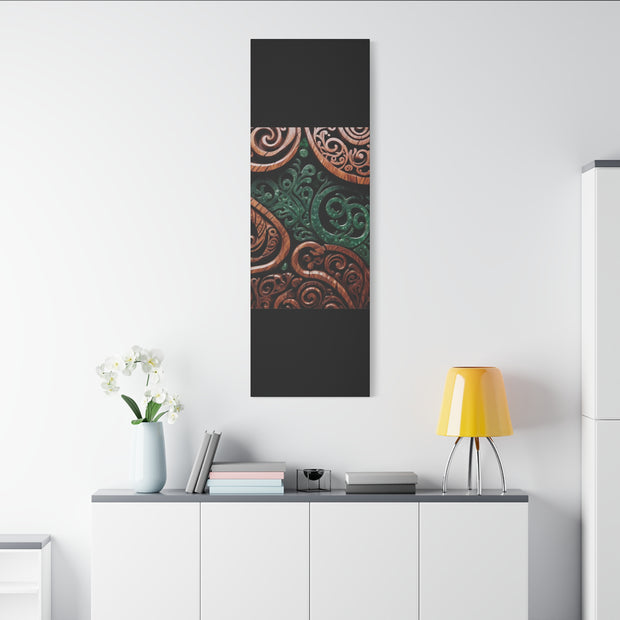 Wood and Jade Pounamu Greenstone Classic Canvas