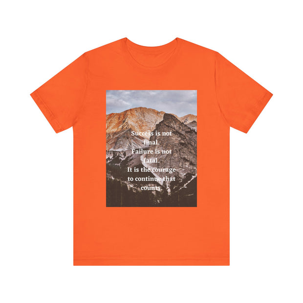 Unisex Jersey Short Sleeve Tee  Empowerment Quote