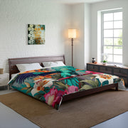 Emerald Green Parrot Paradise Comforter
