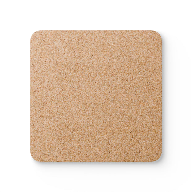 Beautiful Natural Stones With Maori Designs Corkwood Coaster Set