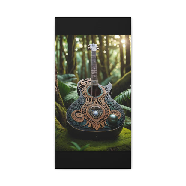 Black Pearl Guitar Classic Canvas
