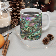 Mug 11oz Paua Abalone Shell Natural