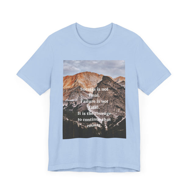 Unisex Jersey Short Sleeve Tee  Empowerment Quote