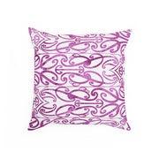 Beautiful Purple Koru Cushion