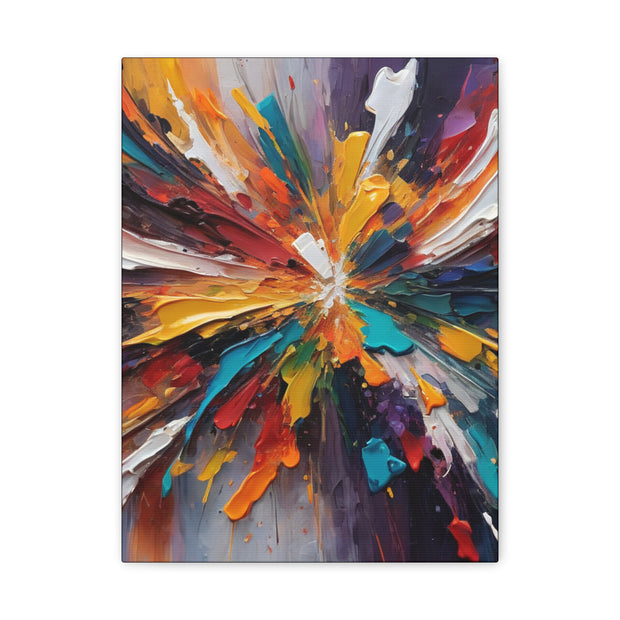 Splash Planet Classic Canvas