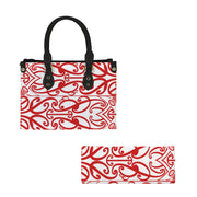 Red White Koru's Hand Bag