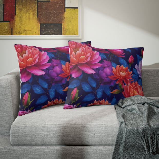 Indigo Paradise Pillow Sham