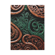Wood and Jade Pounamu Greenstone Classic Canvas