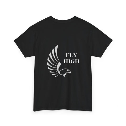 Unisex Heavy Cotton Tee Eagle Fly High