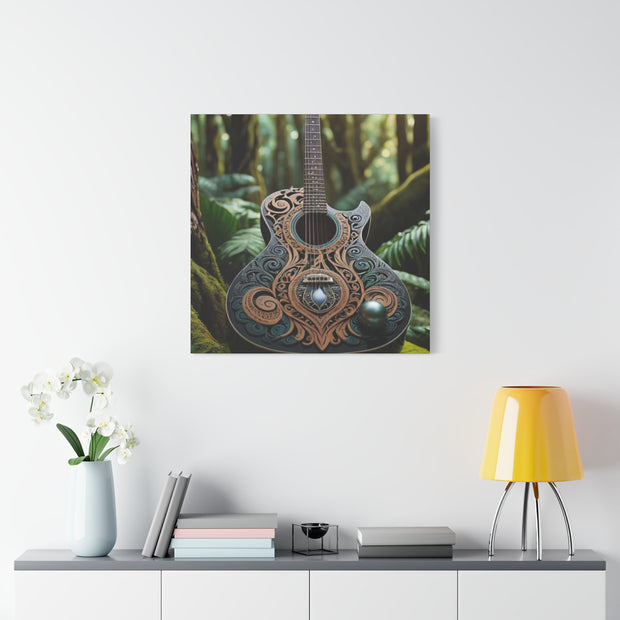 Black Pearl Guitar Classic Canvas