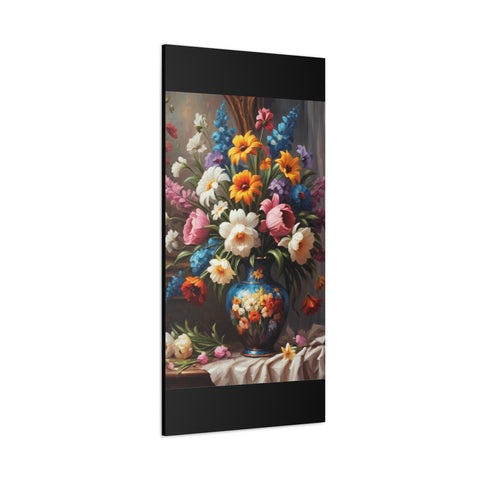 Beautiful Vintage Flowers Classic Canvas