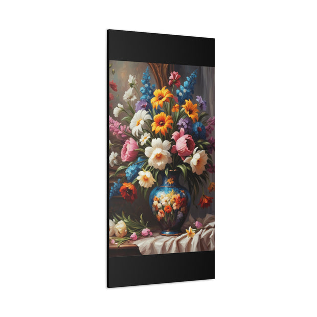 Beautiful Vintage Flowers Classic Canvas