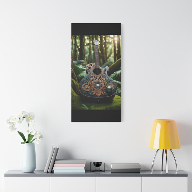Black Pearl Guitar Classic Canvas