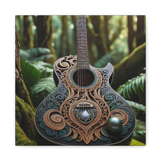 Black Pearl Guitar Classic Canvas