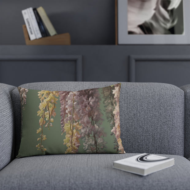Antique Hazel Wisteria Cushion