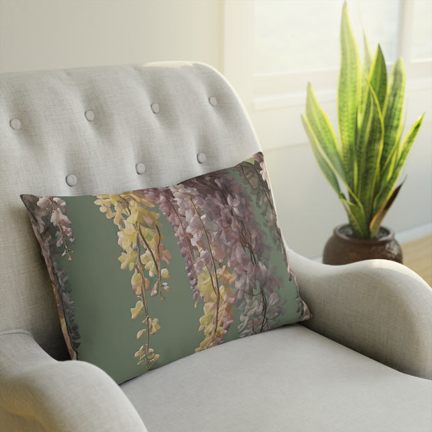 Antique Hazel Wisteria Cushion