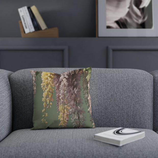 Antique Hazel Wisteria Cushion