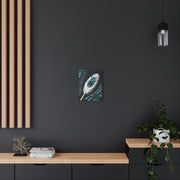 Paua Shell Abalone Feather Classic Canvas