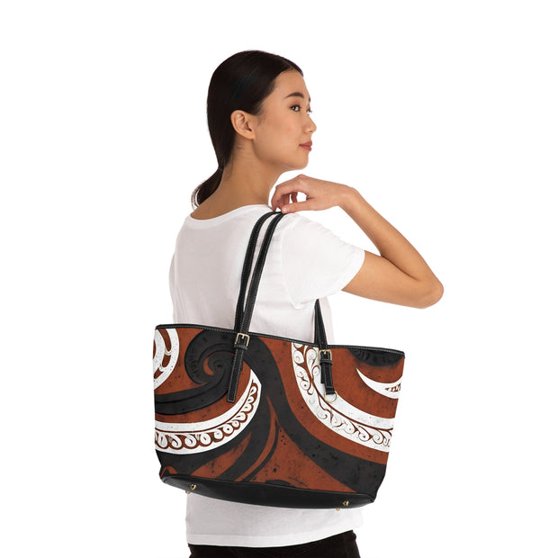 Rust and Go PU Leather Shoulder Bag