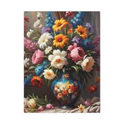 Beautiful Vintage Flowers Classic Canvas