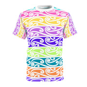 Colorful Koru Unisex Cut & Sew Tee (AOP)