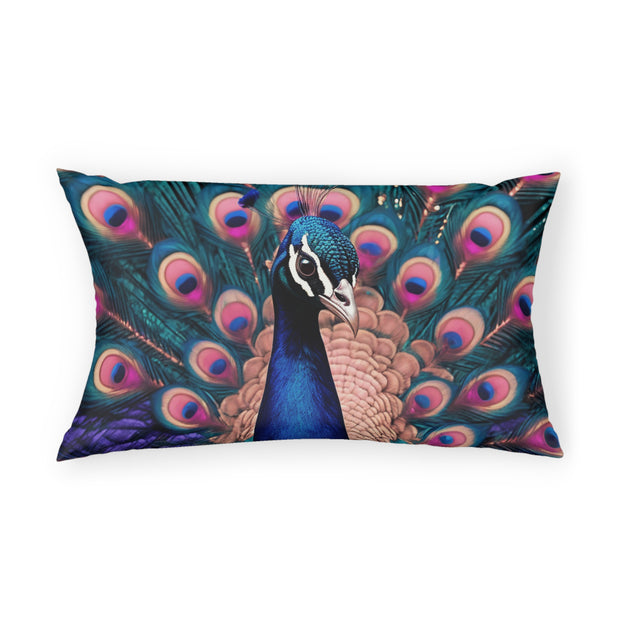 Beautiful Colorful Peacock Pillow Sham