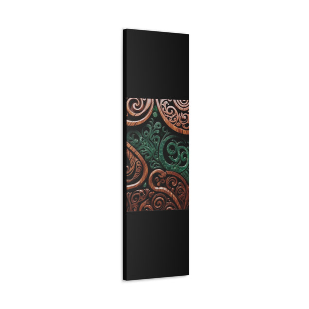 Wood and Jade Pounamu Greenstone Classic Canvas