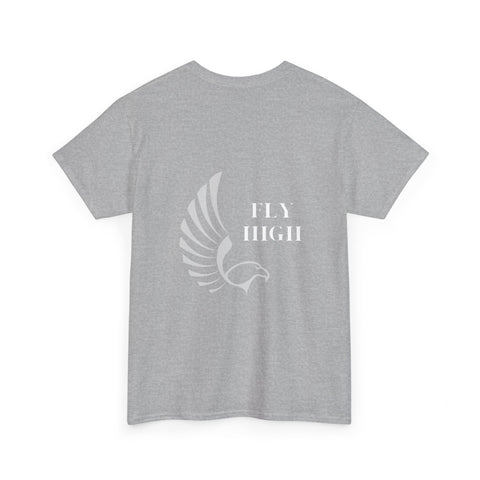 Unisex Heavy Cotton Tee Eagle Fly High