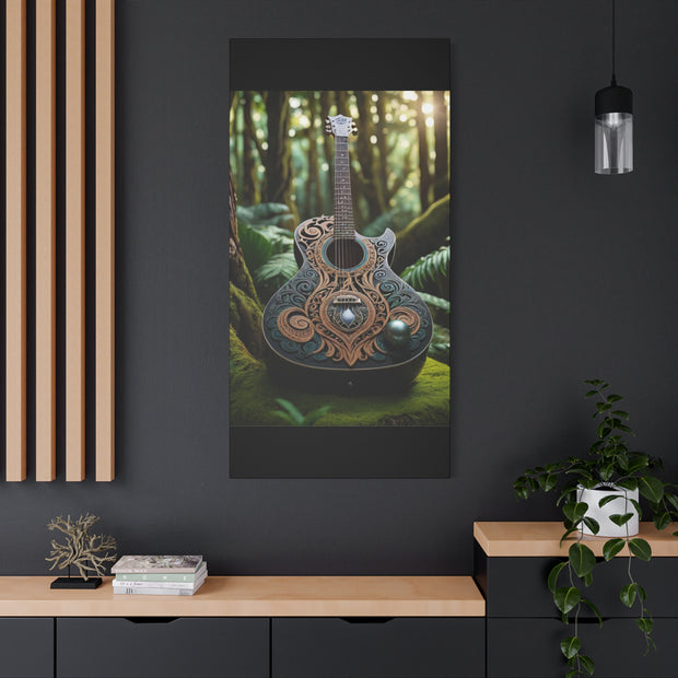Black Pearl Guitar Classic Canvas