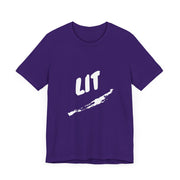 Unisex Jersey Short Sleeve Tee  LIT