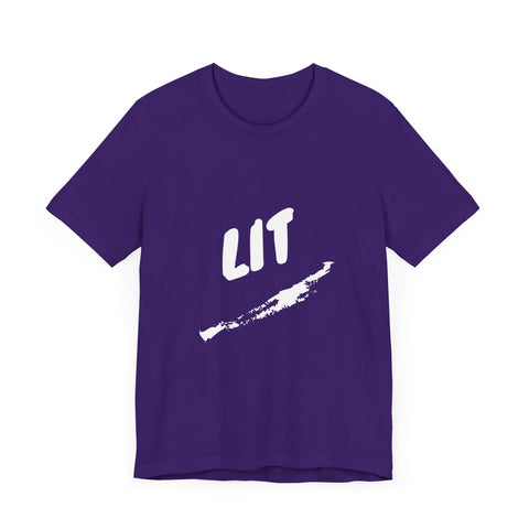 Unisex Jersey Short Sleeve Tee  LIT
