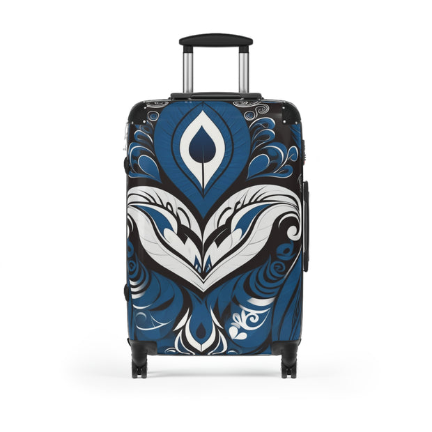 Peacock Blue Suitcase