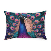Colorful Peacock Cushion
