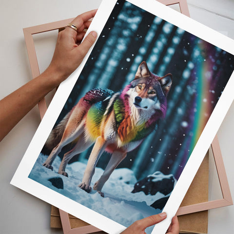 Rainbow Wolf