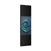 Stunning Blue Paua Abalone Shell Spiral Classic Canvas