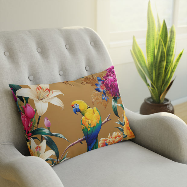 The Golden Garden Cushion
