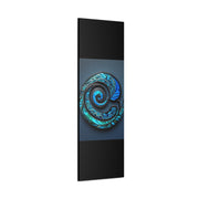 Stunning Blue Paua Abalone Shell Spiral Classic Canvas
