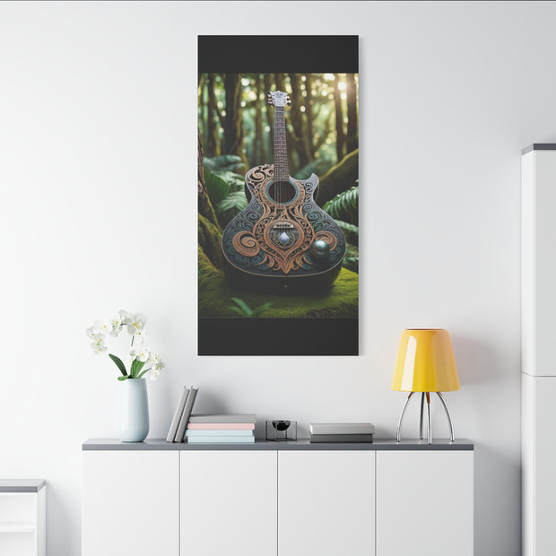 Black Pearl Guitar Classic Canvas