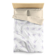 Lavender Lilac Dreams Microfiber Duvet Cover
