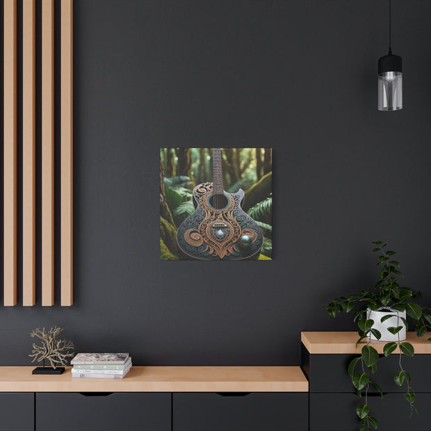 Black Pearl Guitar Classic Canvas