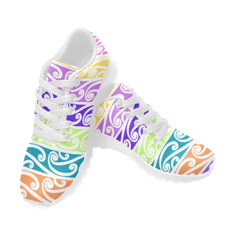 White Korus Men's Sneakers (Model 020)