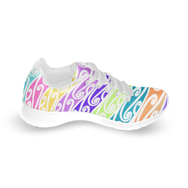 White Korus Men's Sneakers (Model 020)